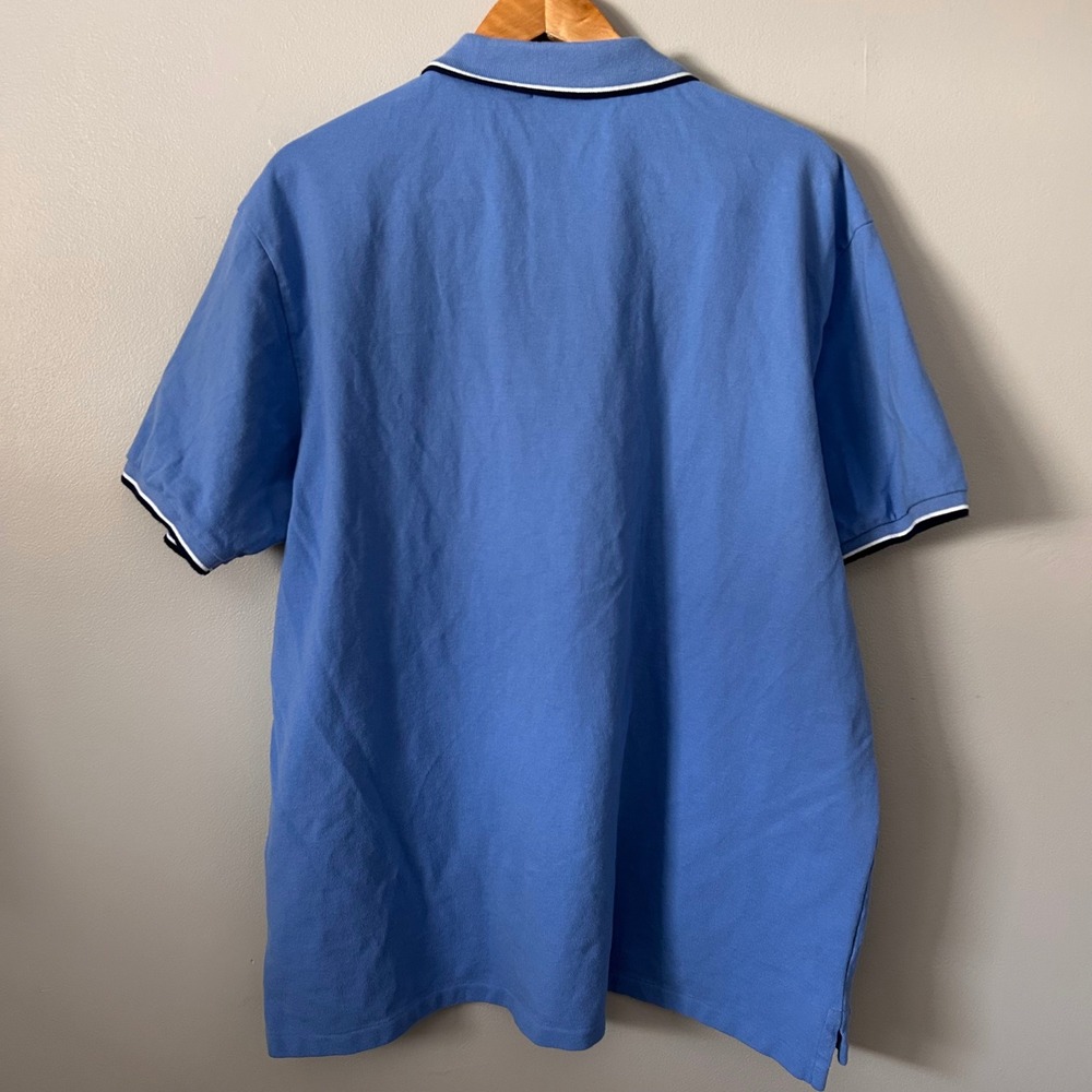 Polo Ralph Lauren Polo Shirt Mens 2XB Big Blue Short Sleeve Pique Cotton Pony - Picture 3 of 7